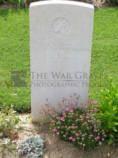 ANCONA WAR CEMETERY - VAN DER MERWE, A P J